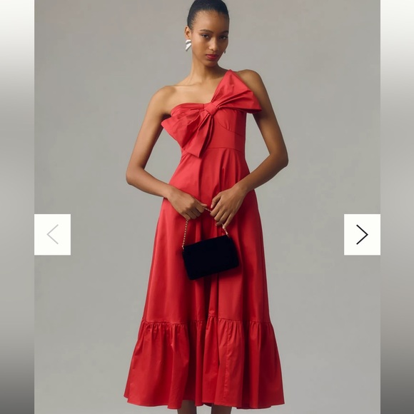 Anthropologie Hutch Bow Tie Dress Worn Once!! - Picture 2 of 3